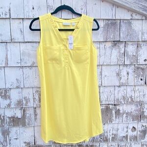 New York & Company Mini Yellow Dress